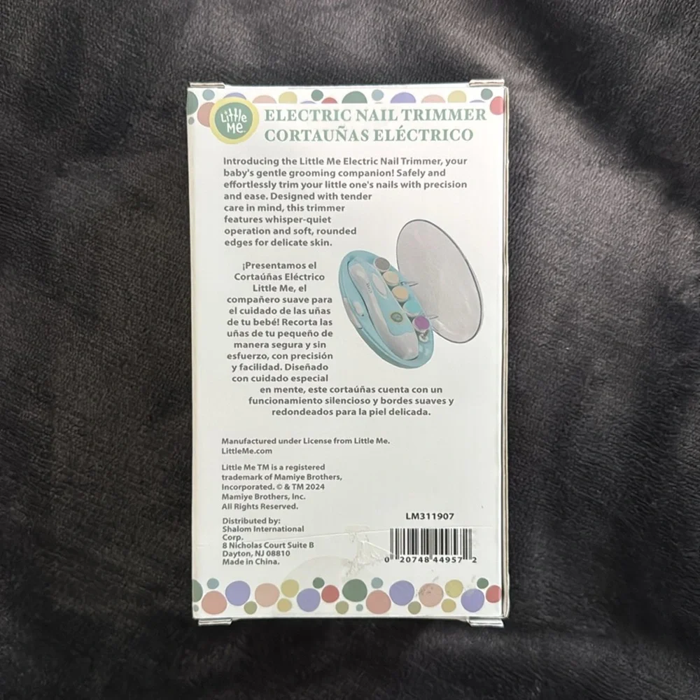 NIB - LITTLE ME - Electric Baby Nail Trimmer Kit